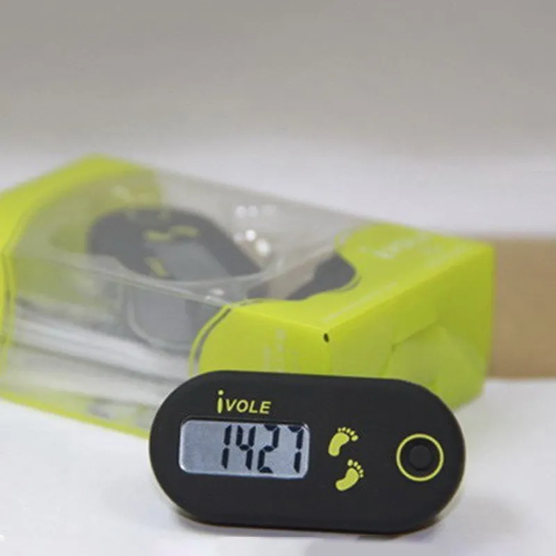 Digital Step Counter - Lightweight Mini 3D Pocket Pedometer Step ...