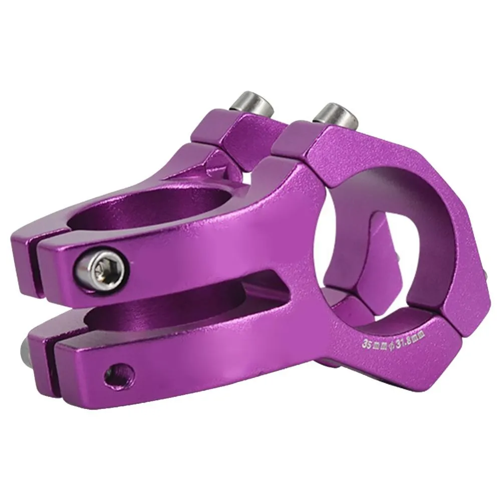 Potence Vélo VTT 35 Mm – Alliage Aluminium, Violet, Aheadset 1 1/8