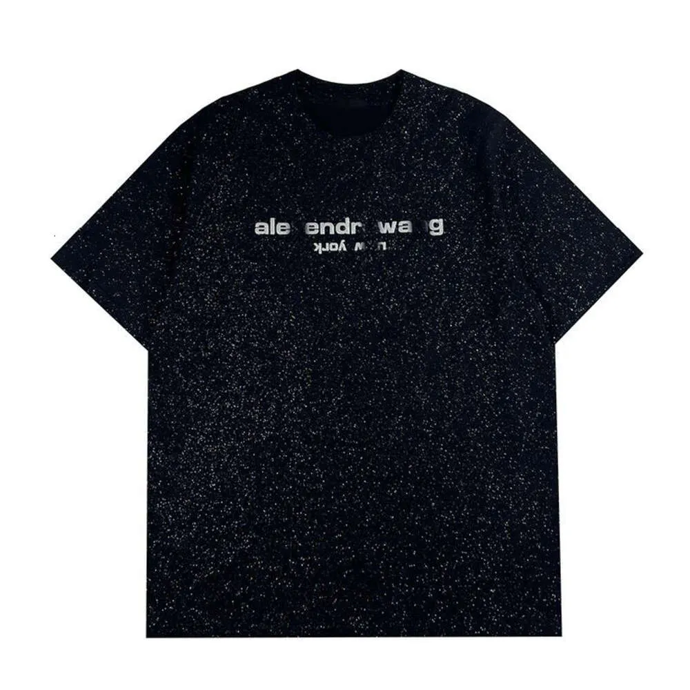 Tasarımcı Lüks Chaopai Klasik Yaz Yeni Trend Kısa Kollu Konforlu Gevşek Kişilik Mektubu Baskı T-Shirt Moda Unisex Slimming