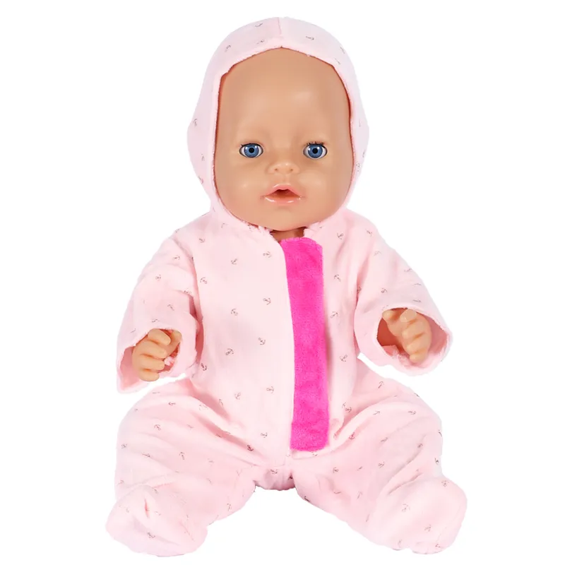 New Born Baby Doll Outfit 43cm Doll Clothes For 17 18 Inch Silicone Baby Dolls 44cm Accessories Perfect Birthday Gift From Homepro6 6.42 DHgate.Com