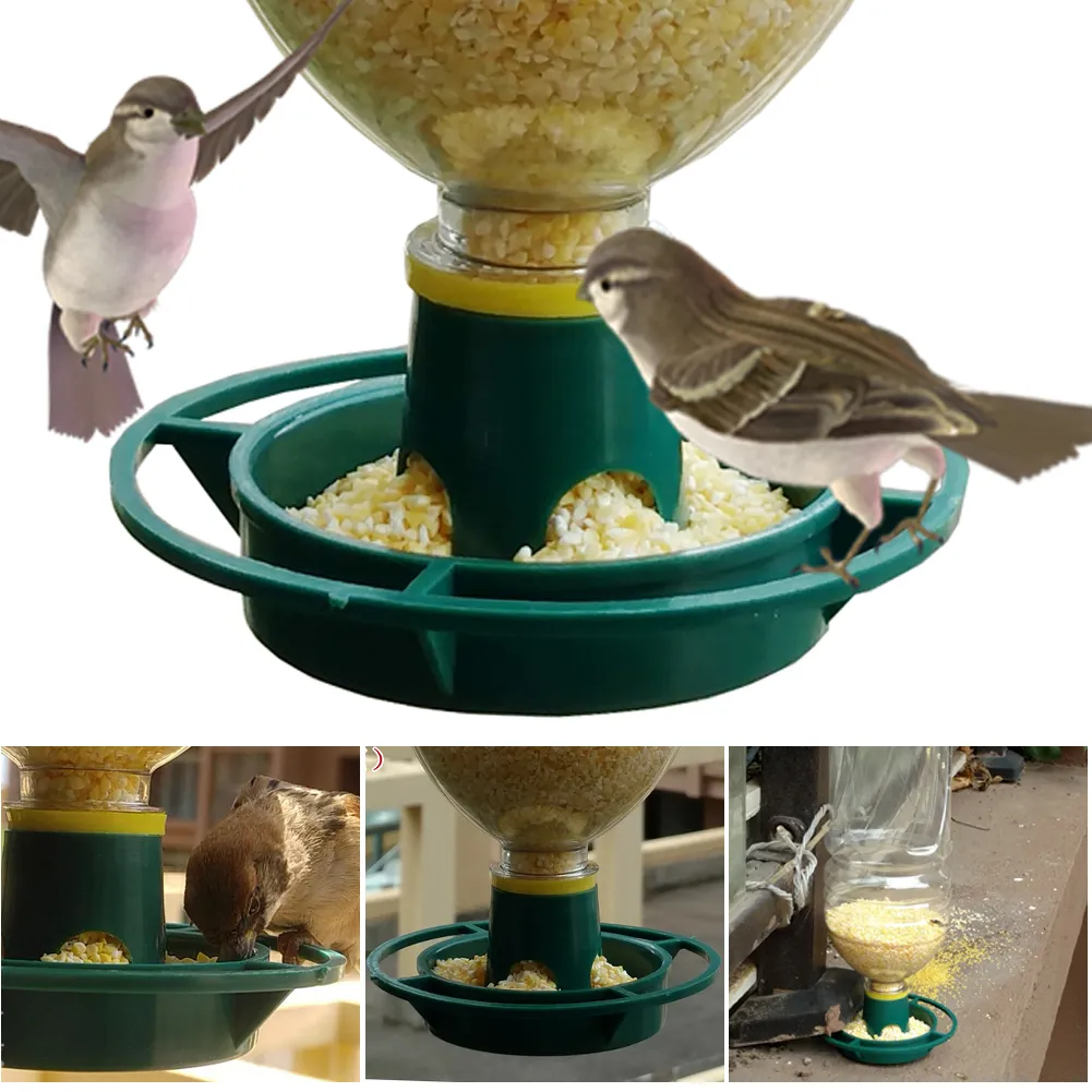 1 PCs Automatische Wildvogelkörner Fütterung Wald Hanging Cup Garten Fütterungsvogelfutter im Freien im Freien in der Innenhilfe von Haustier -Fütterungstoffen im Freien