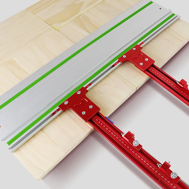 NEW Aluminum Track Saw Guide Rail Parallel Cutting Slotting T-Track ...