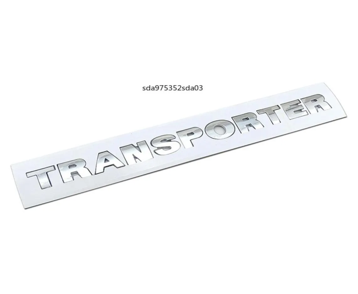 Plastic Chrome Badge Decal VW Boot Rear Door Tailgate Trunk T40 Transporter Car Emblem2972945