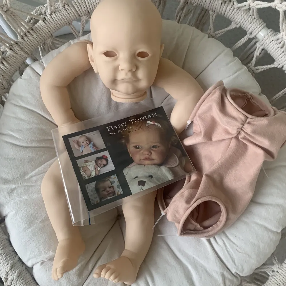 【リボーンドール】TOBIAH 23 Reborn Doll Kit Lifesize Baby Tobiah: Soft Touch Unfinished DIY
