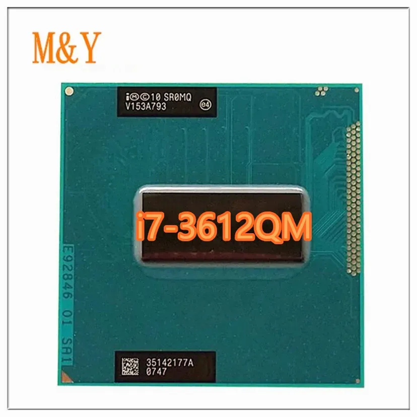 CPUS I73612QM I7 3612QM SR0MQ 2,1 GHz Quadcore HuitThread Processeur de processeur d'ordinateur portable 35W Socket G2 / RPGA988B