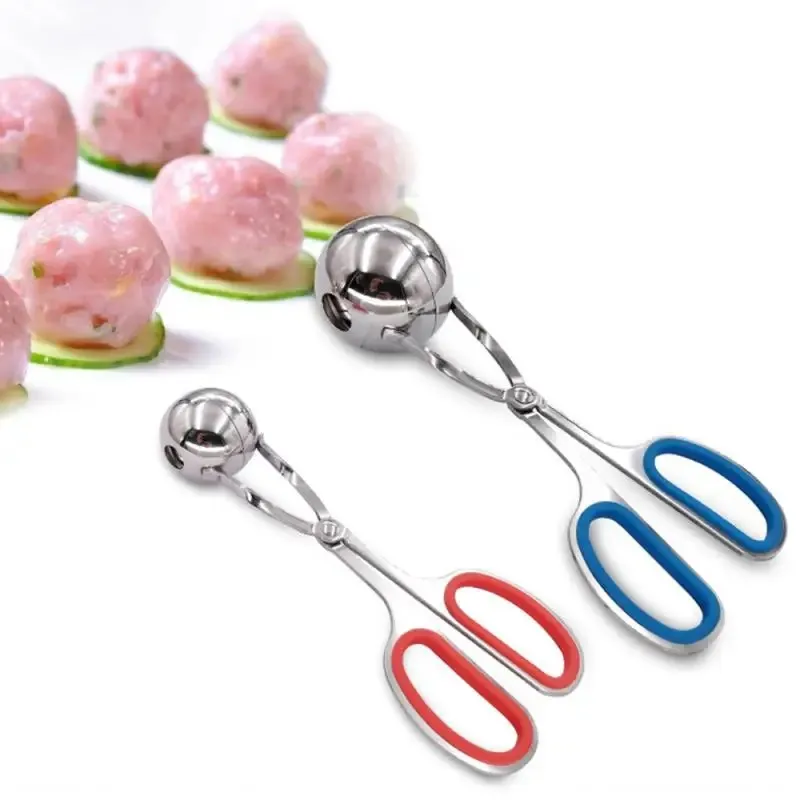 2024 304 Stainless Steel Meatball Sandwich Meatball Maker Food Clip Stuffing Meatballs DIY Fish Ball Egg Ball Machine Kitchen Toolsstainless