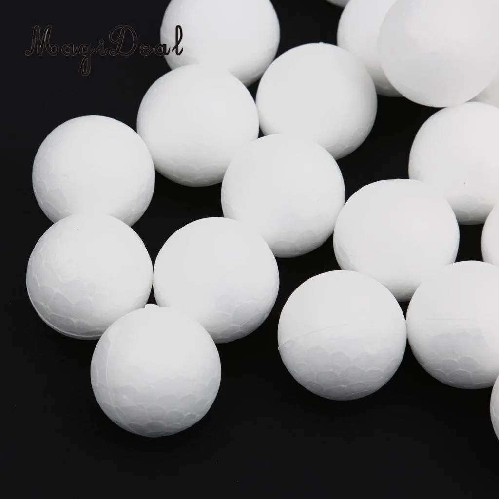 500x White Polystyrene Foam Balls For Kids Crafts,... From Ddmydec, $61 ...