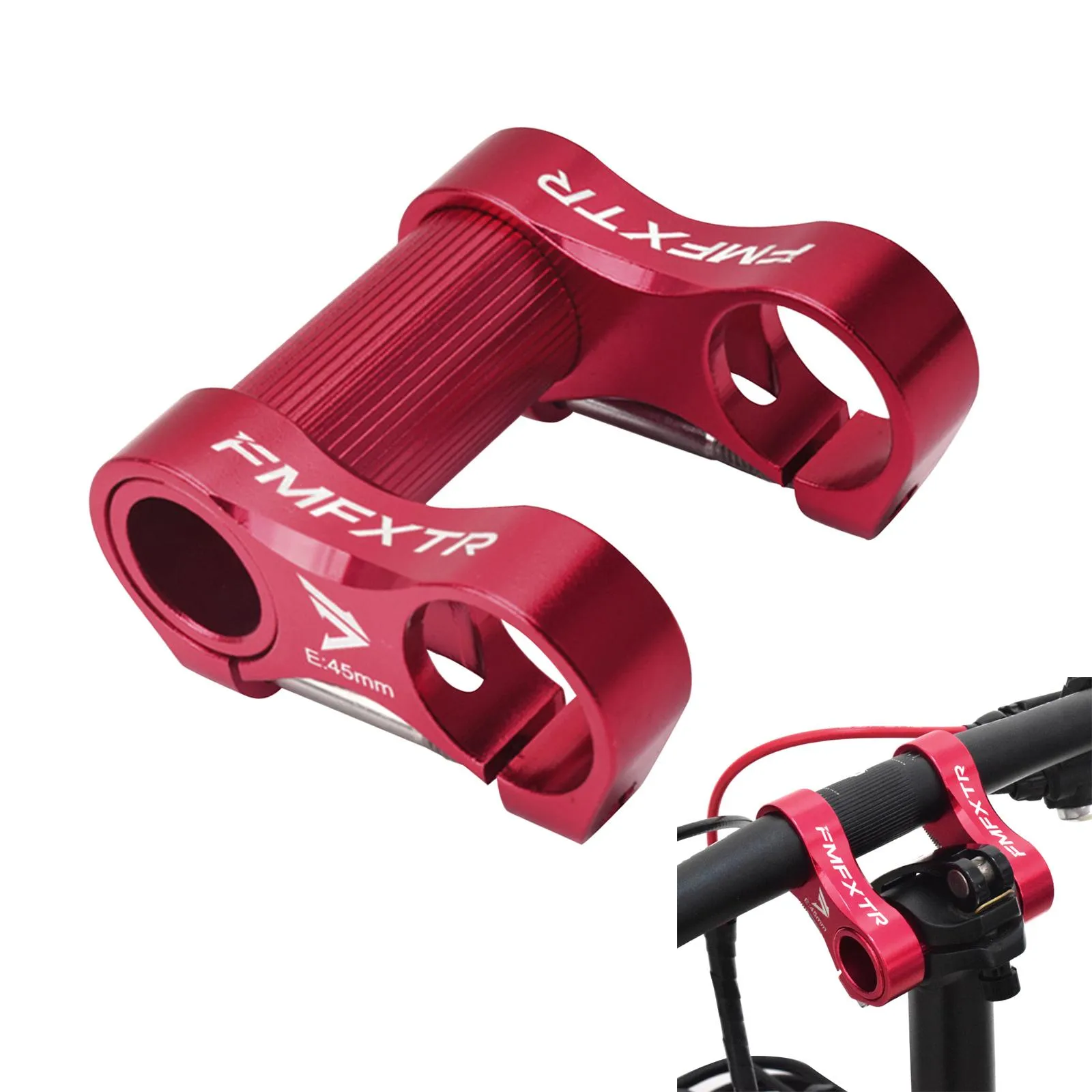Adjustable Bike Handlebar Stem Riser: Aluminum Alloy, 25.4mm - Shop Now ...