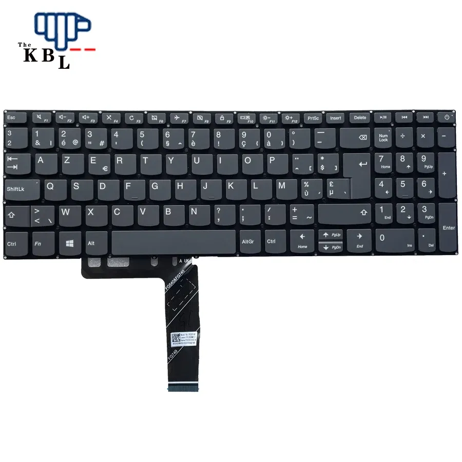 Claviers originaux de la Nouvelle-Belgique Langue pour Lenovo IdeaPad 32015 Grey ordinateur portable clavier SN20M63215 PK1329A4A23 7P9629E566