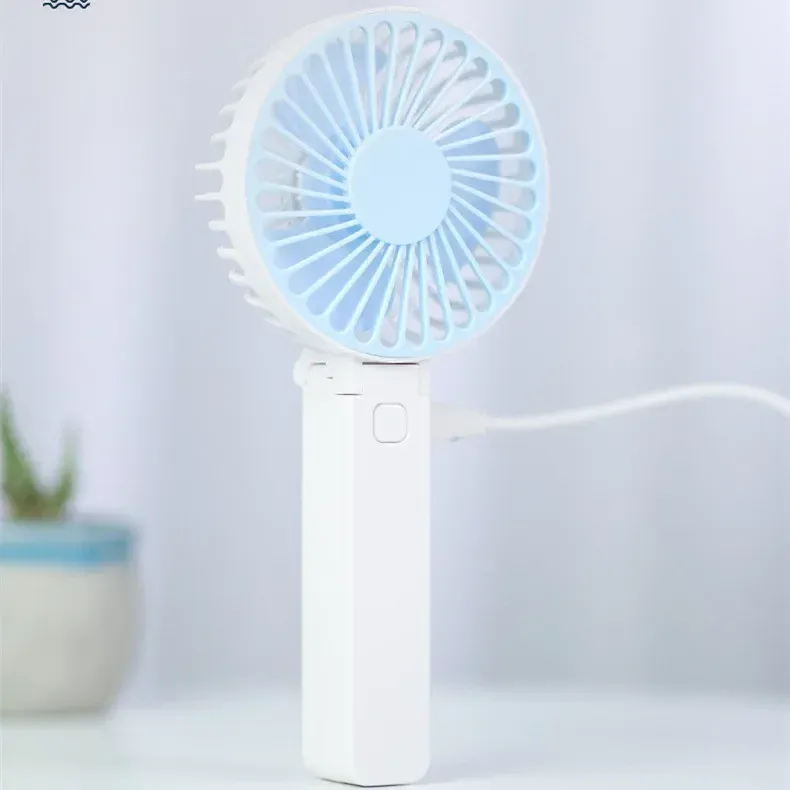 Портативные вентиляторы портативные USB Rechargable Fan Mini Desktop Air Cooler Outdoor Fan Cooling Fan