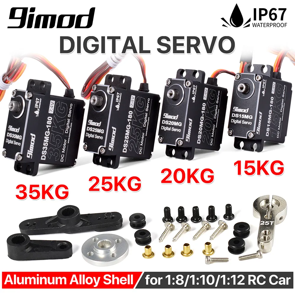 Servo RC 17g Con Engranajes Metálicos 25T: Alta Precisión Para Coche 1/16 1/18, Barco O Robot, Ahorra Energía