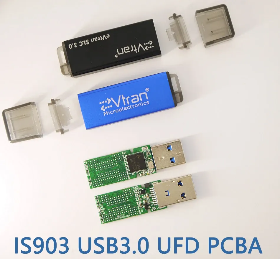 Gabinete evtran USB3.0 Flash Drive PCBA DIY USB Flash Disk Kits, Suporte BGA152/136/132 NAND Flash, InnoStoris903 USB3.0 PCBA DIY UFD PCBA