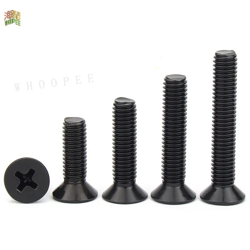 10-M1 M1.2 M1.4 M1.6 M2 M2.5 M3 M4 M5 M6 DIY Mini Micro Computer Small Cross Phillips Flat Bolt Notebook Screws