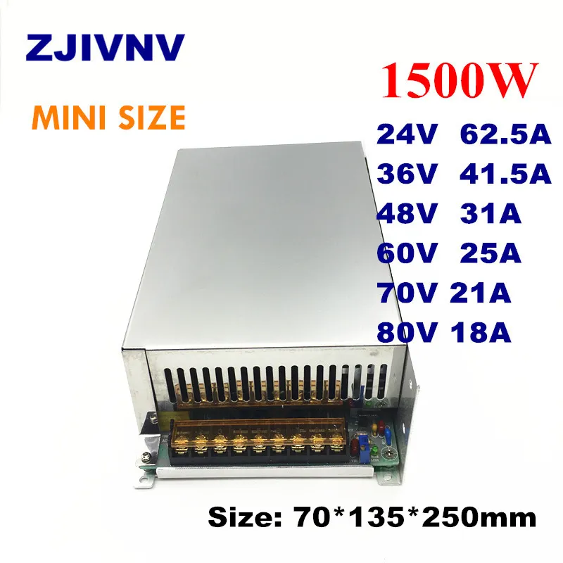 スイッチング電源DC 5V 12V 24V 36V 48V 60W 360W 600WライトトランスAC 100-240V LEDストリップ用のソースアダプターSMP