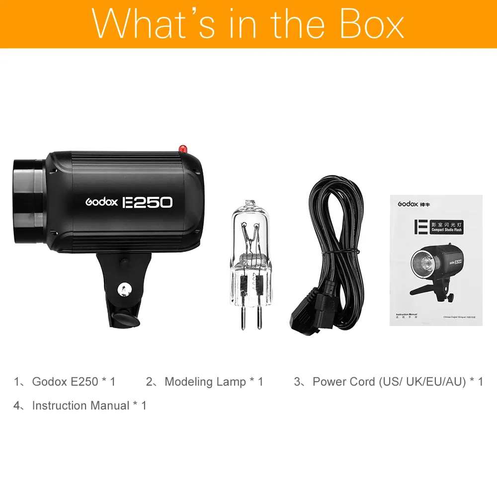 Godox 250w new arrivals