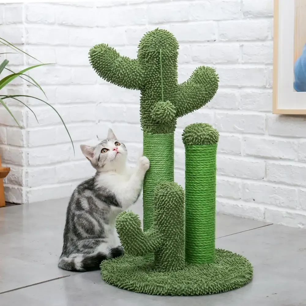 H228cm Cat Tree Toy Condo Cat Climbing Tower Multi-Layer met hangmat Tower House Furniture krabde massieve houten paal voor kitty