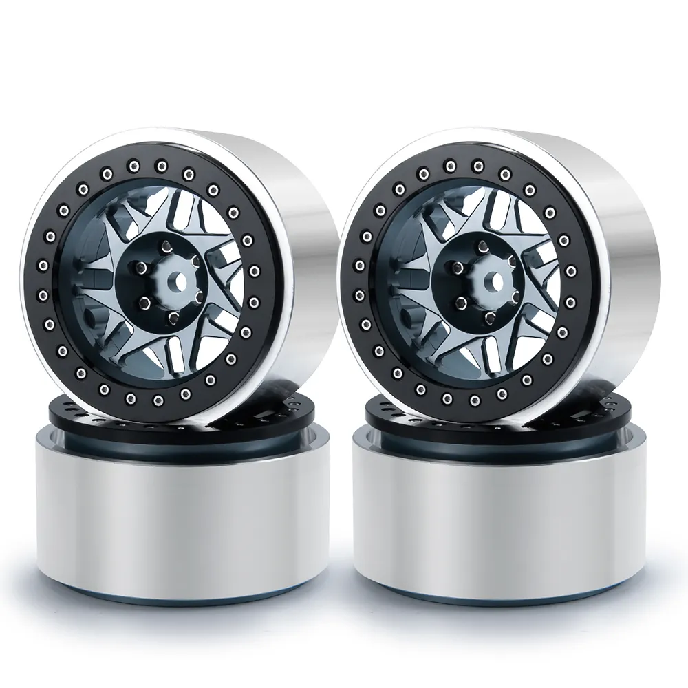 DHgate.com:4Pcs 2.9 Beadlock Aluminum Wheel Rims for 1:6 RC