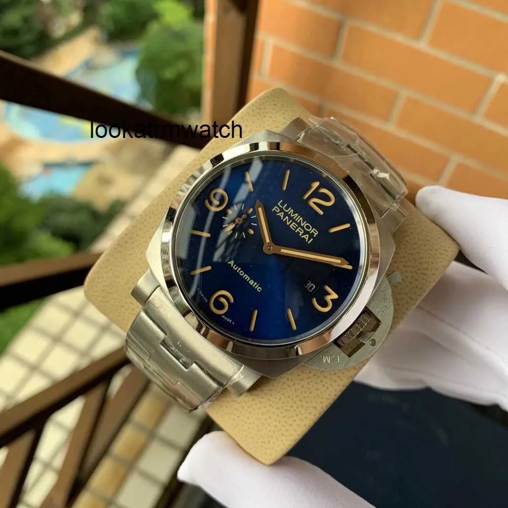 MECHANICAL MENS Luksusowe zegarek do automatycznego szafirowego lustra 45 mm 13 mm 904 STALOWE MARKA WŁOLI WRISTWATCHY