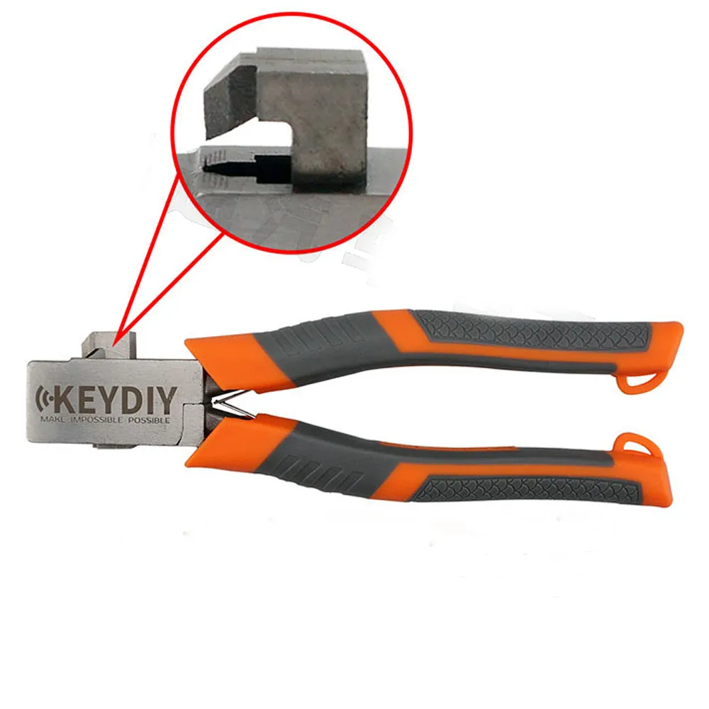 KeyDiy 2 i1 nyckelskärare Låssmedbil Knappskärare Verktyg Auto Key Cutting Machine Locksmith Tool Sutt Flat Keys direkt