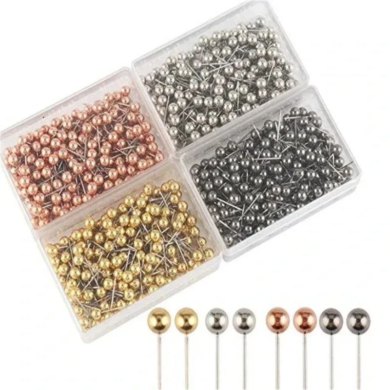 2024 200 %/set mode naalden naalden metallic plastic veiligheids pin ball naald kurk kantoor vast breaalingen bruiloft pin2.voor metalen