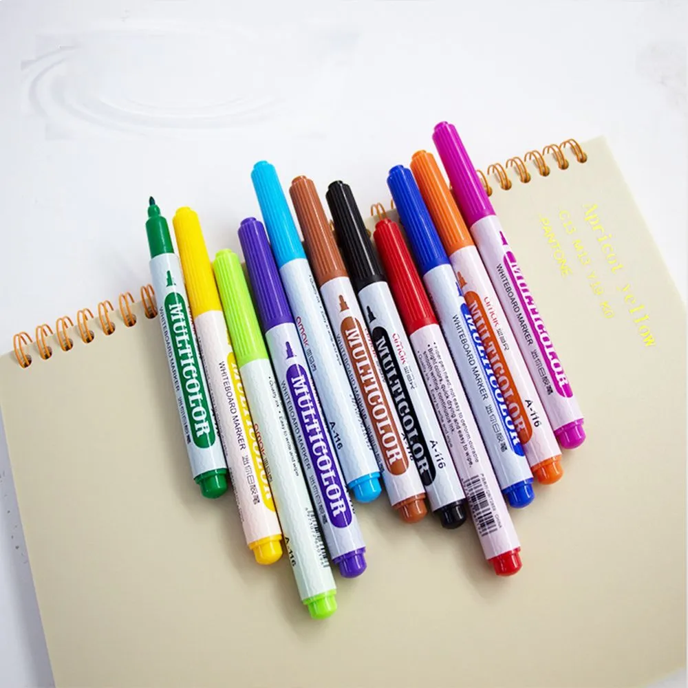 Toys Floating Pen Colorful Mark Doodle Pen Whiteboard Markers Magical Water Painting Pen Erasable Floating Pen