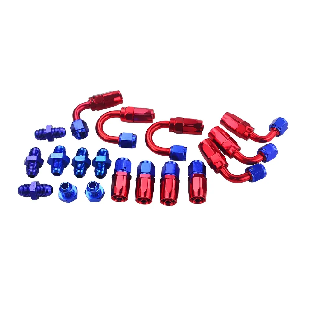 AN12, QTY:100 - 12 AN MALE BILLET 6061T6 ALUMINUM WELD ON / WELD IN - Foto 3