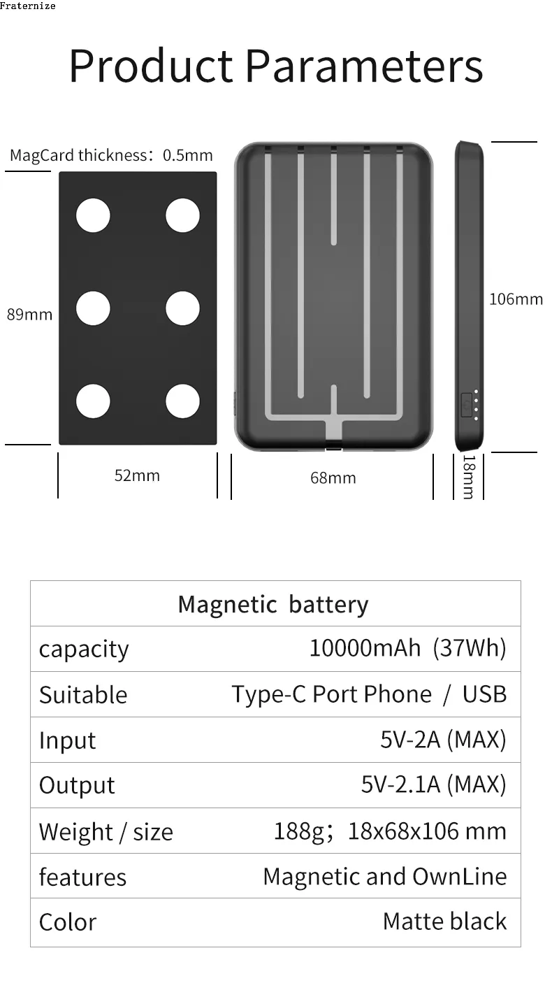 10000mAh Power Bank för OnePlus Ace NORD N20 N10 N200 CE 2 5G N100 Batterifall för OnePlus 6 6T 7 7T 8 8T 9 10 Pro 9R 9RT Cover