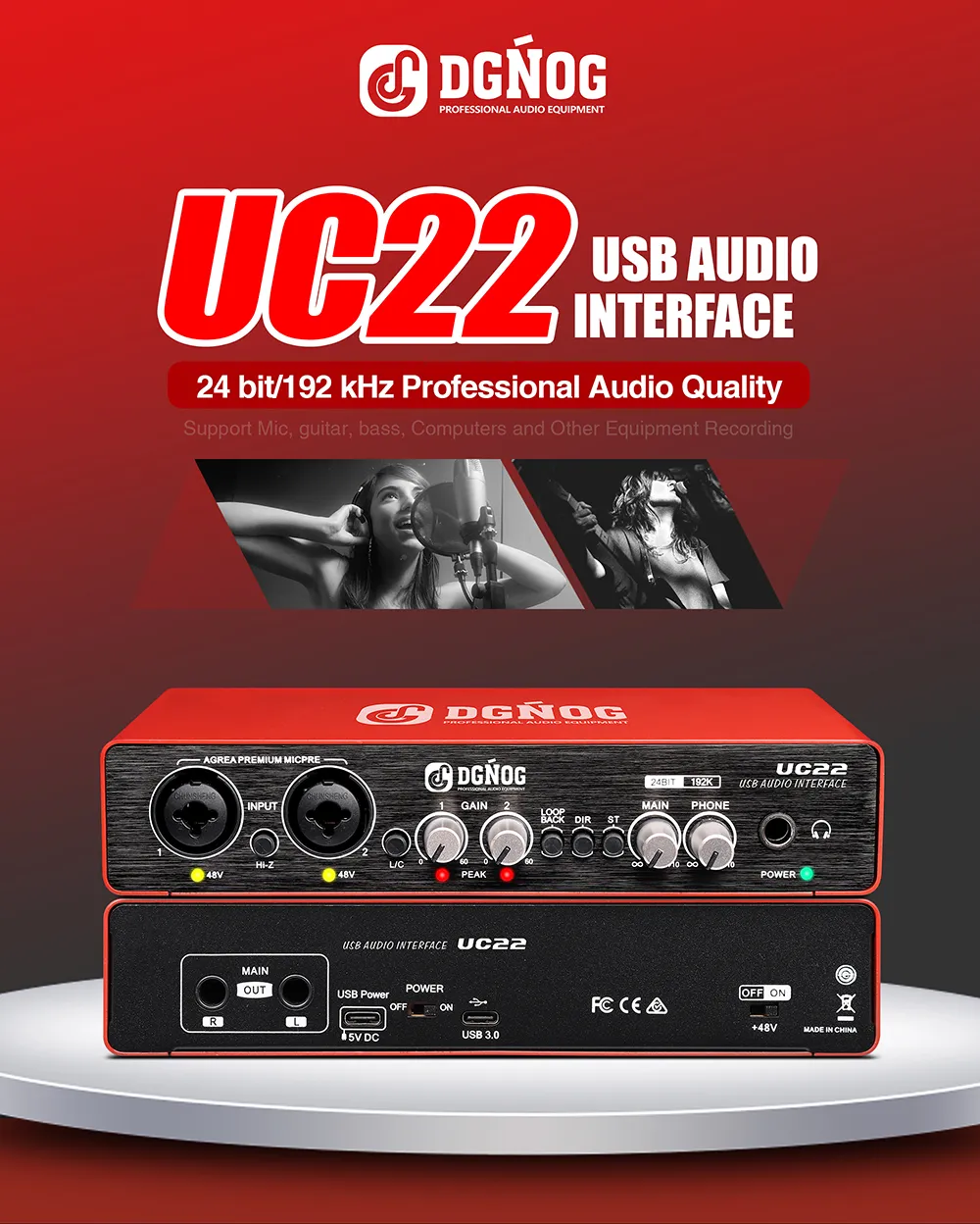 Uc22 USB Audio Interface Guide: Recording & Podcasting