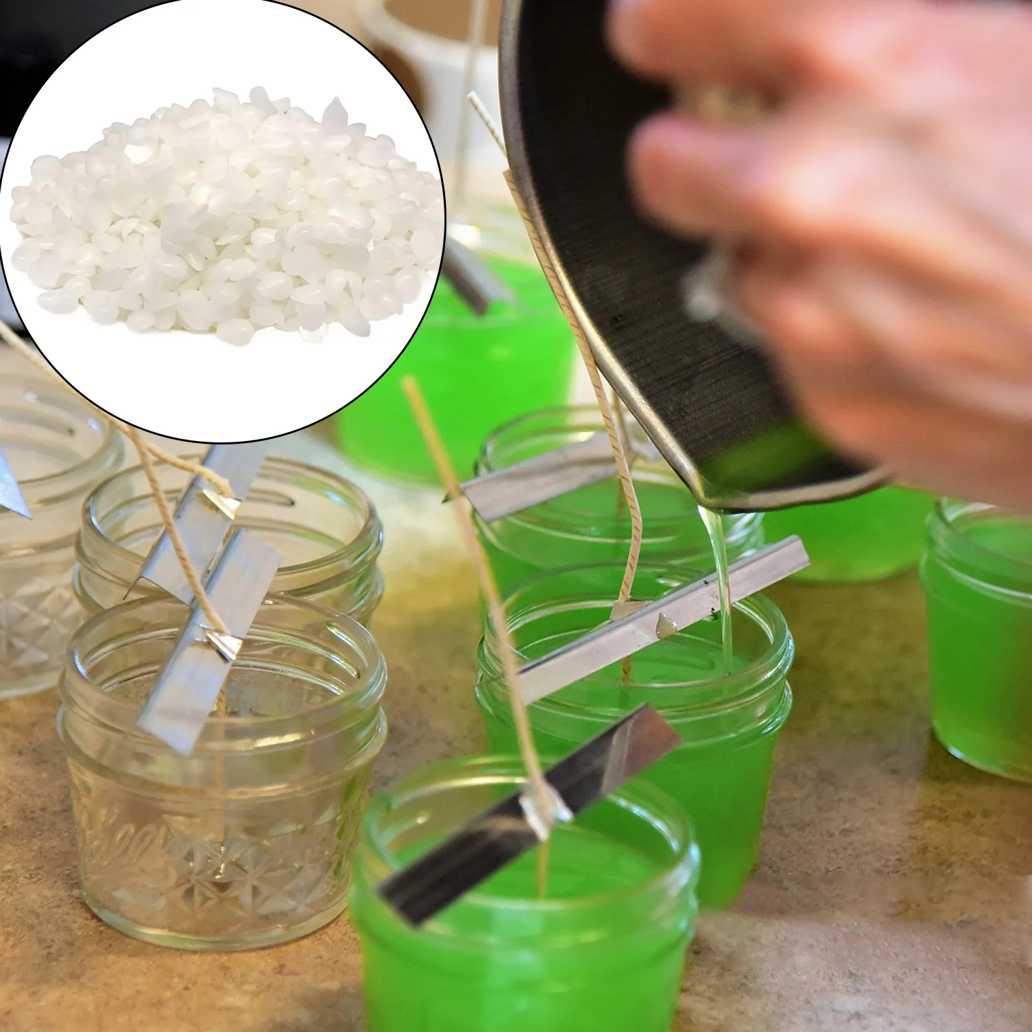 200g Paraffin Candle Wax Pellets For Making Candle Handmade Gift Candle