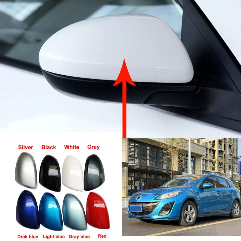 Painted Side Rearview Mirror Cover For Mazda 3 1.6 2009 2012 From Ddmywonder 30.37 DHgate.Com