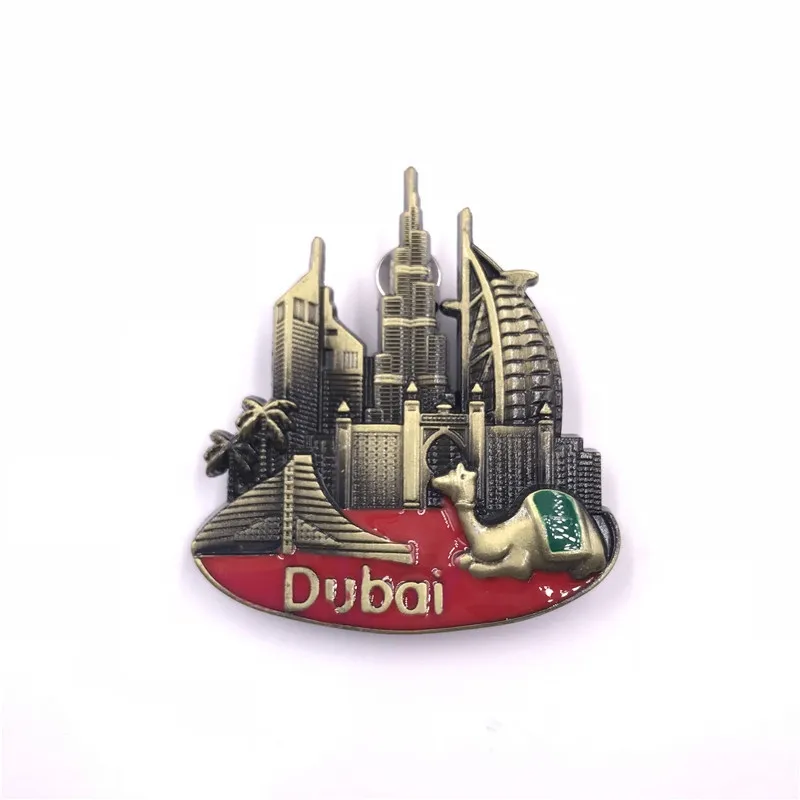 Handmade Europe Dubai USA Austria Vienna Venice UK Metal Magnets Refrigerator Stickers Bottle Openers Gift Souvenirs