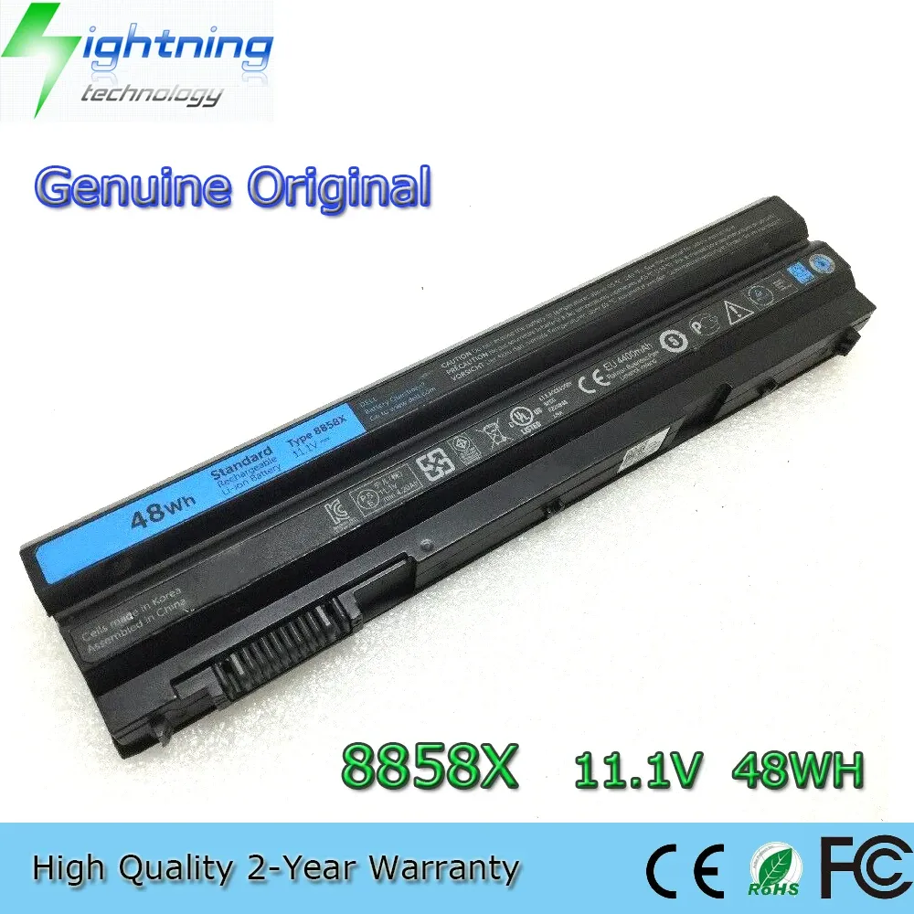 Batteries New Genuine Original 8858X 11.1V 48Wh Laptop Battery for Dell Latitude E6420 E6430 E6440 E6540 E5420 E5430