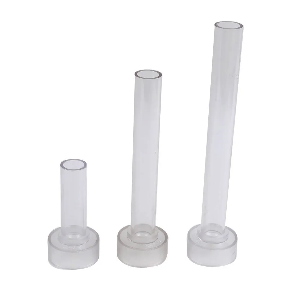 Candela del cilindro a palo lungo fai -da -te che produce candele in cera di soia stampi per materiale plastico acrilico che producono strumenti di stampi
