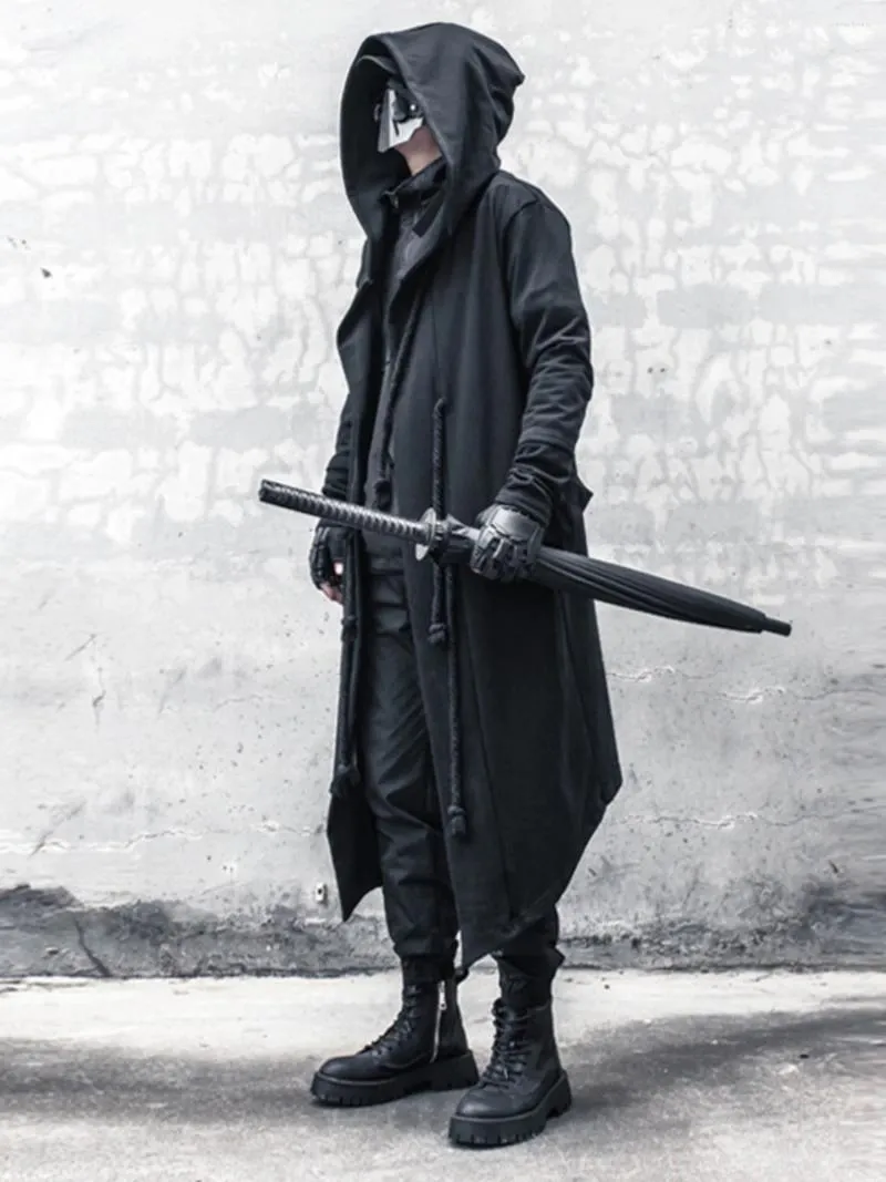 Jaeger Dark Gray Hooded　ロングマント il_340x270.3816377385_a6xb.jpg