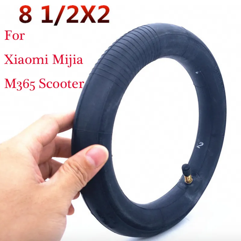 Scooter électrique Pneu gonflable Tube intérieur 8 1 / 2x2 pour Xiaomi Mijia M365 Pneus de caméra de scooter à oiseaux électriques