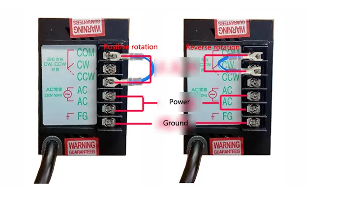 5IK180RGU-CF 180W 220V AC Gear Reducer Motor, Justerbar hastighet, reversibel, hög vridmoment + hastighetskontroll