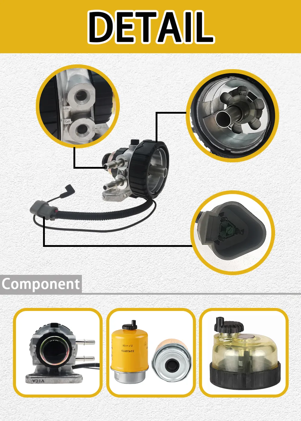 DHgate.com:32/925914 32/925915 Fuel Filter Hand Pressure