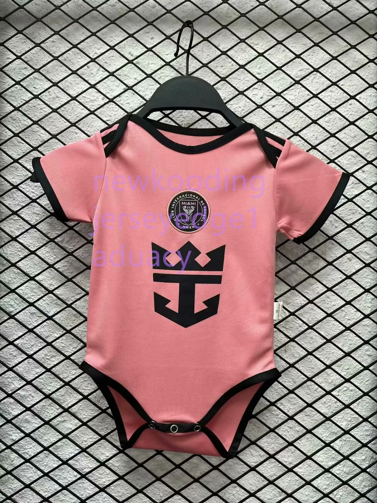 6 a 24 meses Baby Jersey 2024 Real Miami Madrid Baby Child Football Jersey 24 25 Jersey de futebol M-U BB Genius Benzema Mbappe Son Son Kane Kids T-shirt