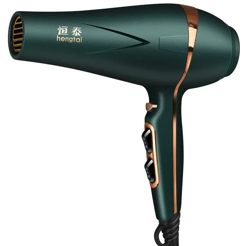 Secadores 2300w Secador de cabelo profissional alta potência Velocidade forte Velocidade seca colágeno azul leve salão de cabeleireiro negativo