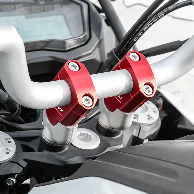 Motorcycle Angled Riser Universal Motorcycle Handlebar Riser 28mm/22mm... From Ddmyfriend, $64. ...
