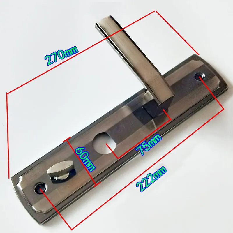 Anti-Theft Door Lock AFS Entry Door Handle And Panel Door Lock Heaven And Earth Lock Anti-Lock Panel