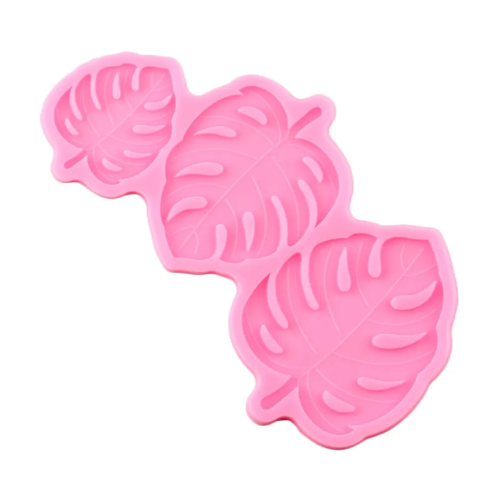 Tropical Theme Fondant Mold Flamingo Turtle Leaf Candy Chocolate Silicone Molds DIY Summer Party Cake Decorating Tools