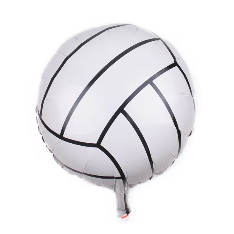 1/10 pezzi da 18 pollici round sport a forma di palloncini palloncini decorazioni per feste di compleanno di calcio per bambini.