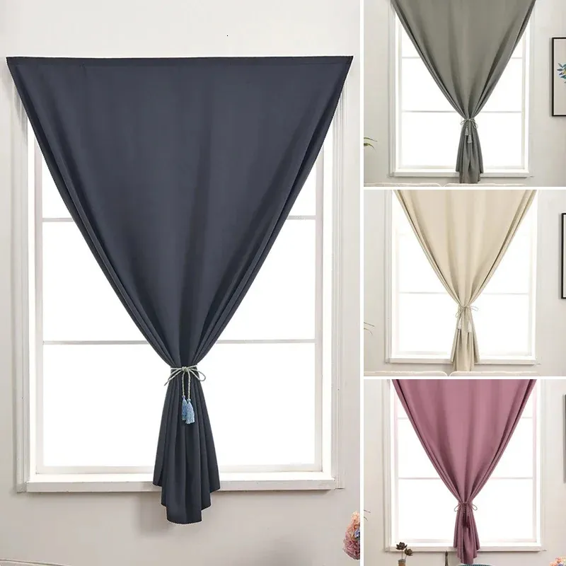 Pratique sans forage rideau d'ombrage multiples options de couleur chambre à coucher de la chambre à la maison porte fenêtre de la fenêtre facile installer les blinds de drapes 240325