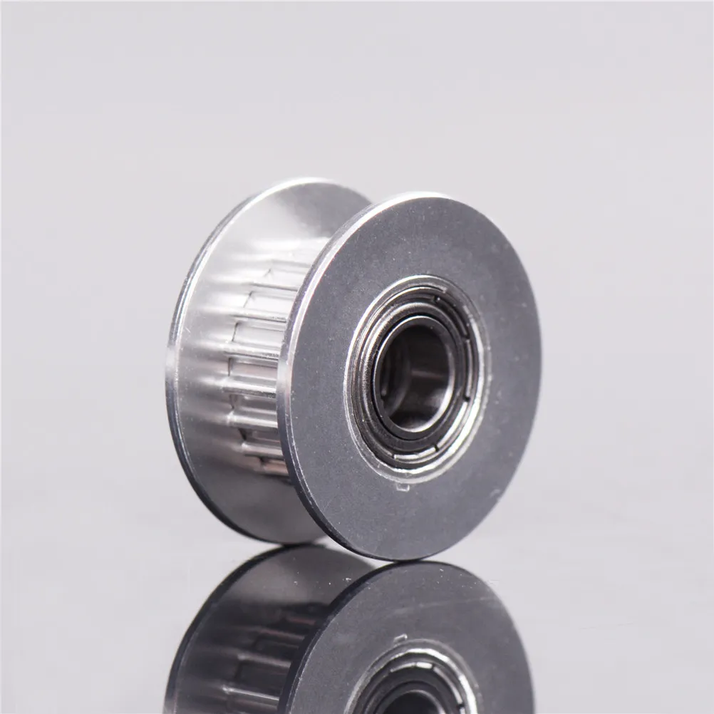 20T 5mm Bore Aluminum 3D Printer Parts Belt Idler Pulley Belt Width 6mm GT2 Belt Idler Pulley