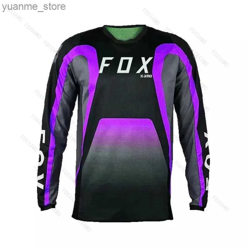 Cycling Shirts Tops Motocross Cycling Jerseys Motorcycle T-Shirt Bicycle Racing Jersey Off Road Wear Clothing Bike Downhill Jerseys Xamo Y240410