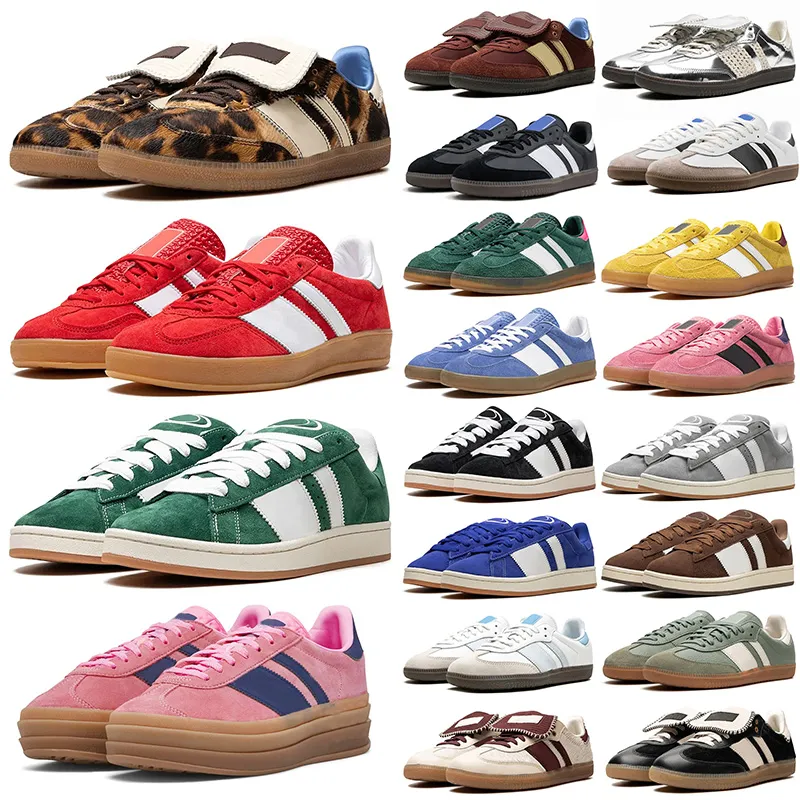 designer casual skor män kvinnor svart vit brun rosa lila mens tränare sport sneakers plattform tennis promenad skor