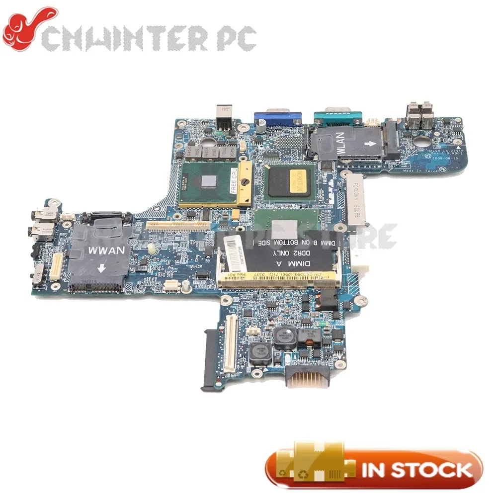 Motherboard Nokotion für Dell Latitude D620 Laptop Motherboard 945GM DDR2 CN0XD299 0xD299 HAL00 LA2791P KOSTENLOSE CPU