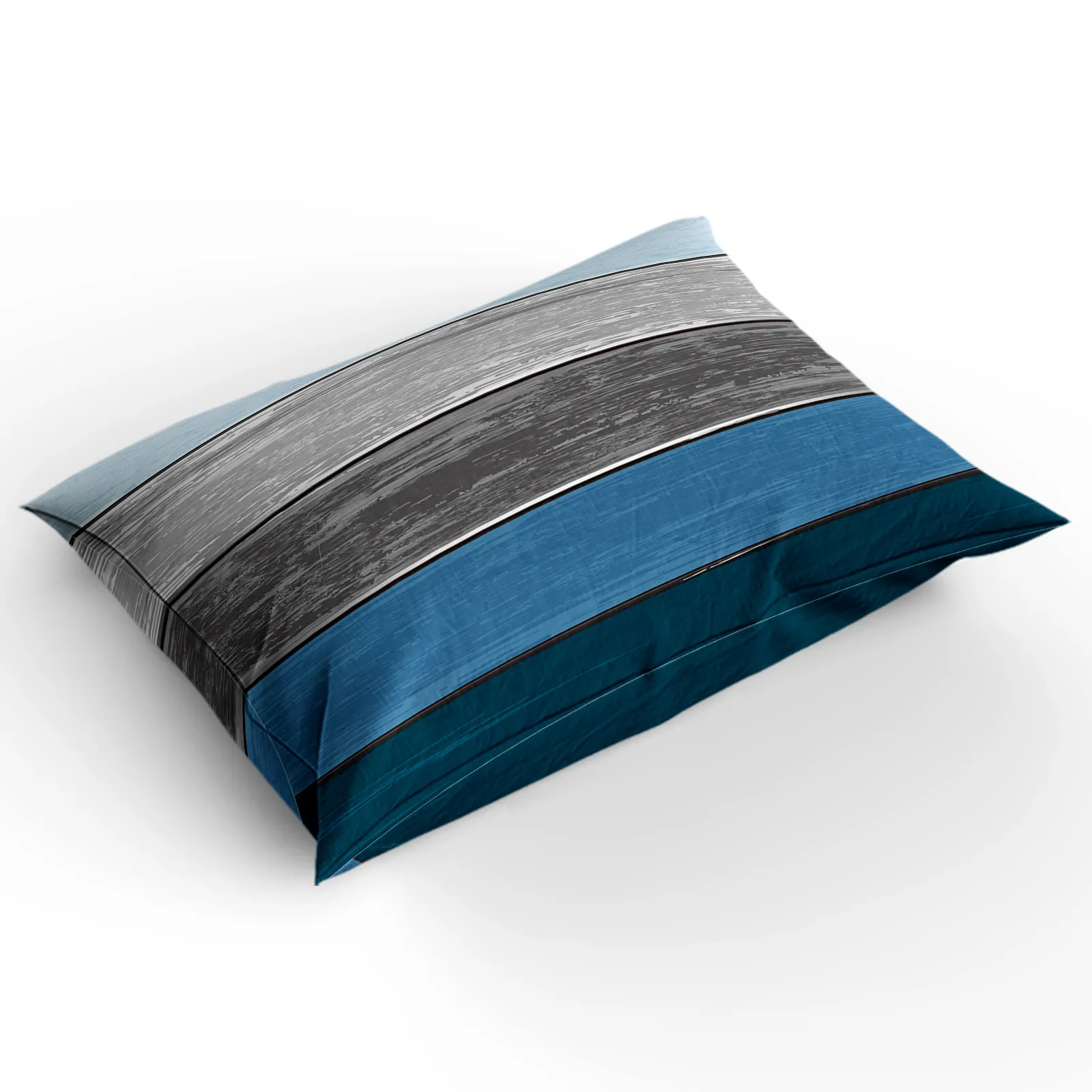 Blue gris gradient grain de bois confort