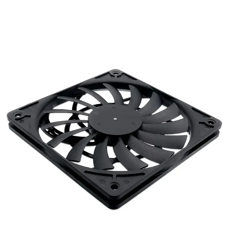 Mute 120mm 12cm PWM Cooling Fan Slim 12mm,New 120X120X12mm DC 12V 0.20A 1400RPM Computer PC Case Chassis Cooler Quiet Low Noise